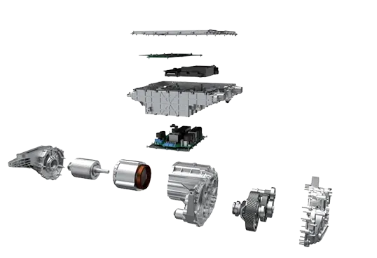 BYD Atto 2 hệ thống truyền động 8 trong 1