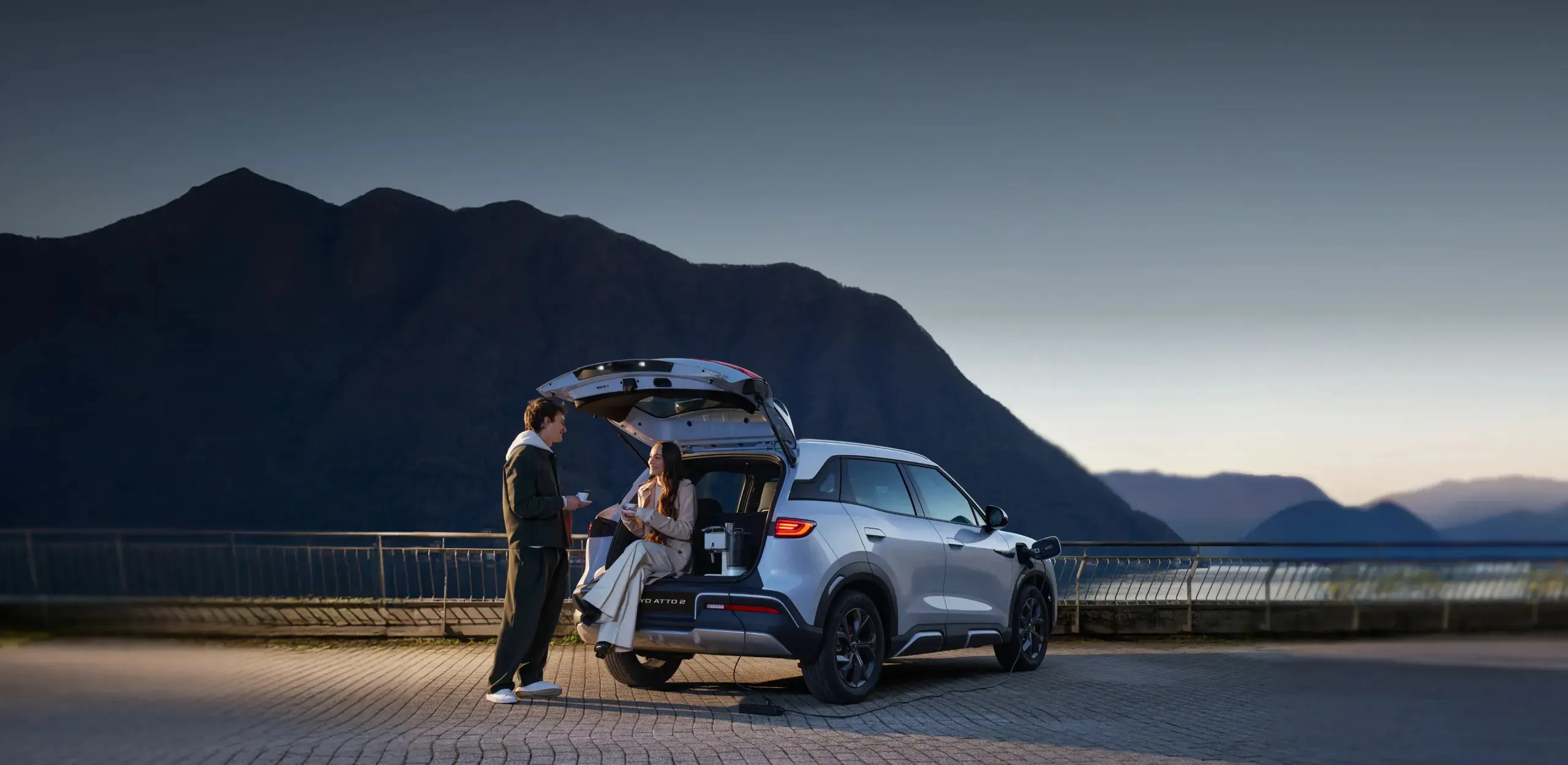 BYD Atto 2 trong không gian thiên nhiên
